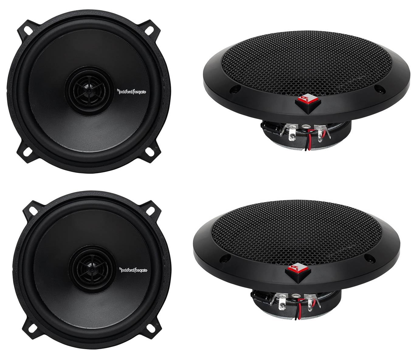 2) Pairs Rockford Fosgate R1525X2 5.25