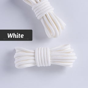 2 Pairs Round Boot Laces, 5.5MM Outdoor Work & Hiking Shoe Laces for Boots - 47.2" / 120cm