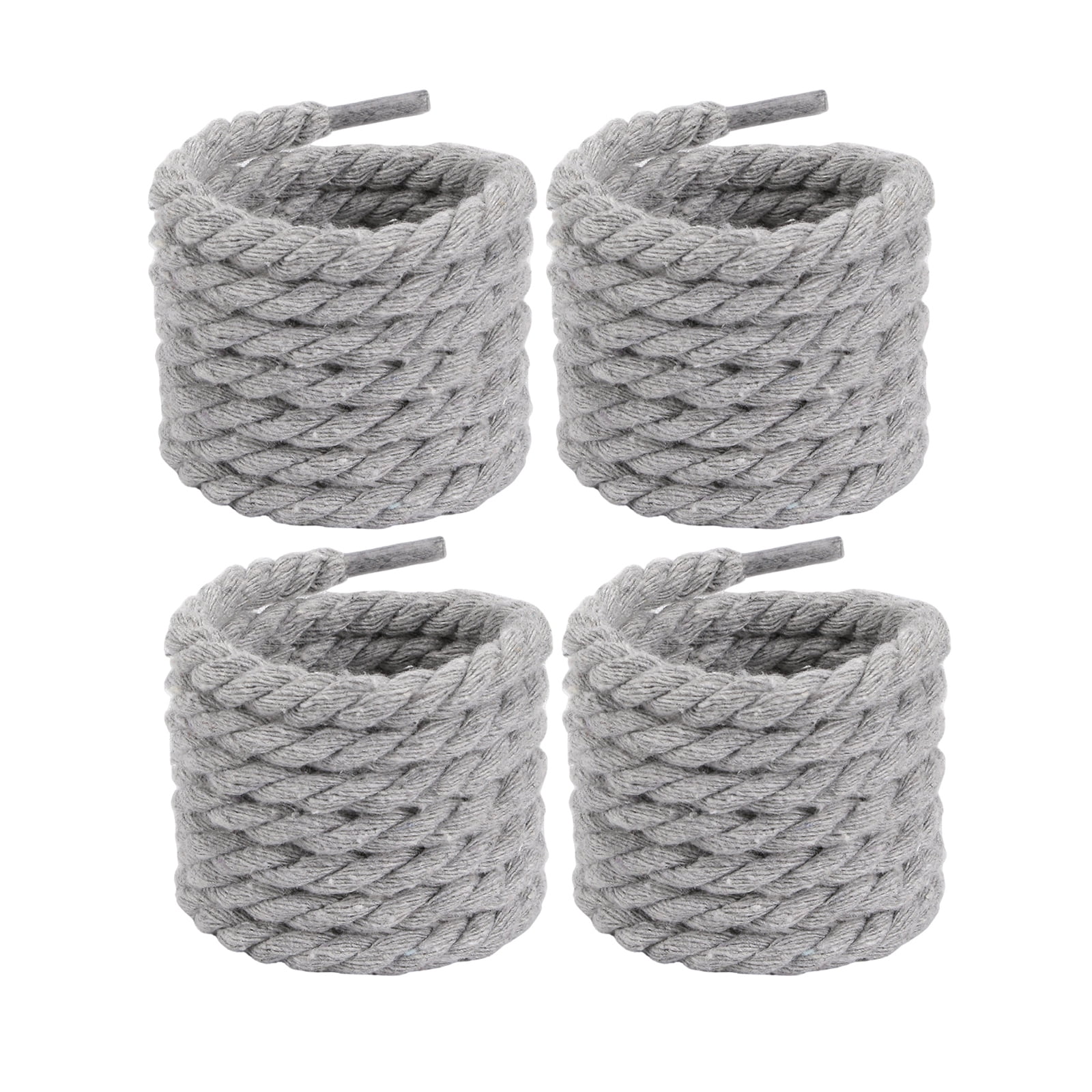 2 Pairs Round Laces 120cm Length Color For Sneakers Footwear Reinforced ...