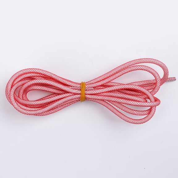 2 Pairs Round Net Shape Shoelaces Non Slip Outdoor Climbing Shoelaces Hiking Sneakers Shoe Laces Shoestrings - 47" / 120cm
