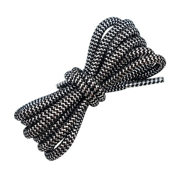 2 Pairs Round Shoe Laces for Sneakers 1/5" Premium Colorful Gold Silver Shoelaces for Athletic Shoes - 47 inch / 120CM