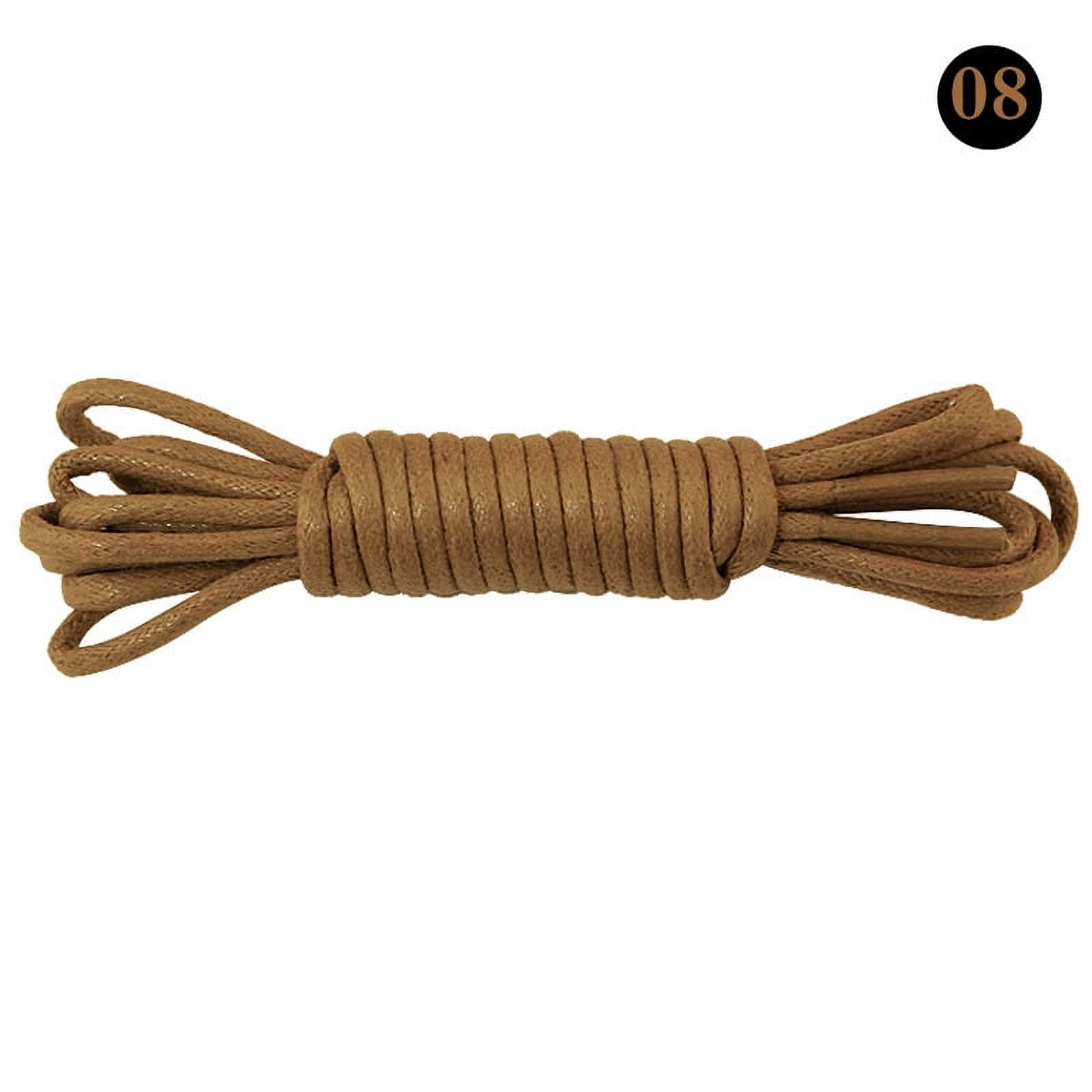 2 Pairs Round Waxed Shoe Laces for Dress Shoes, 11 Colors Shoelaces for Dress  Shoes Boots in 4 Different Lengths - Walmart.com