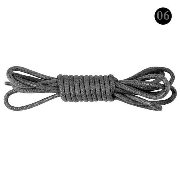 2 Pairs Round Waxed Shoe Laces for Dress Shoes, 11 Colors Shoelaces for Dress Shoes Boots in 4 Different Lengths