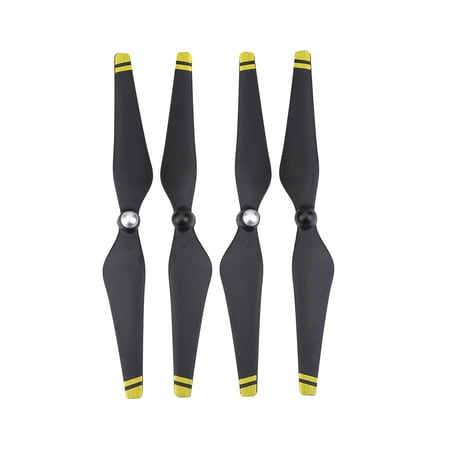 2 Pairs Self tightening Propellers for DJI Phantom 3 Quadcopter Accessory(Yellow Edge)