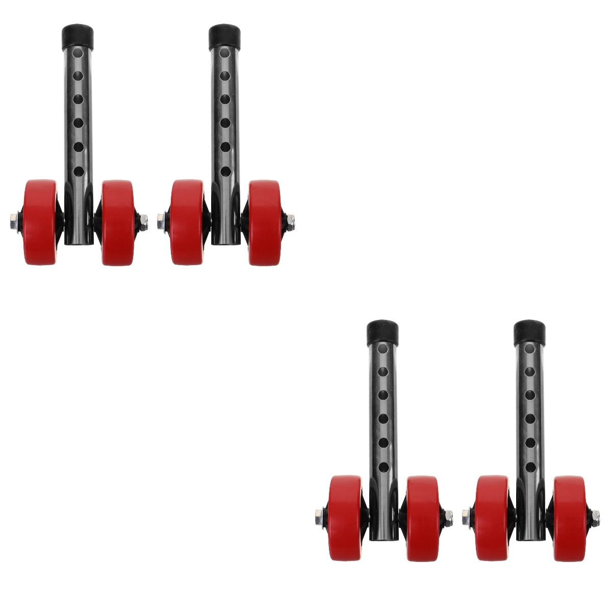 2 Pairs Seniors Walkers Parts Walker Wheel Elderly 19.50X11.00X6.50CM