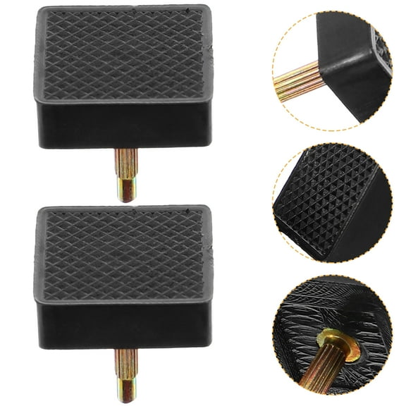 2 Pairs Shoe Insoles Heel Repair Tips Pin Heart Shaped