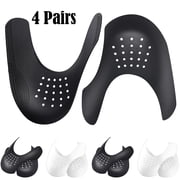 2 Pairs Shoes Crease Protector Toe Box, Prevent Sneaker Shoes Crease Protector for Men and Women 5-9"