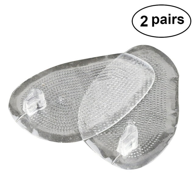 2 Pairs Silicone Gel Cushions Pad Toe Protectors for Thong Sandal Flop Gel Inserts Guards