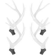 2 Pairs Simulated Deer Horn Christmas Headpiece DIY Prop Deer Horn Decor