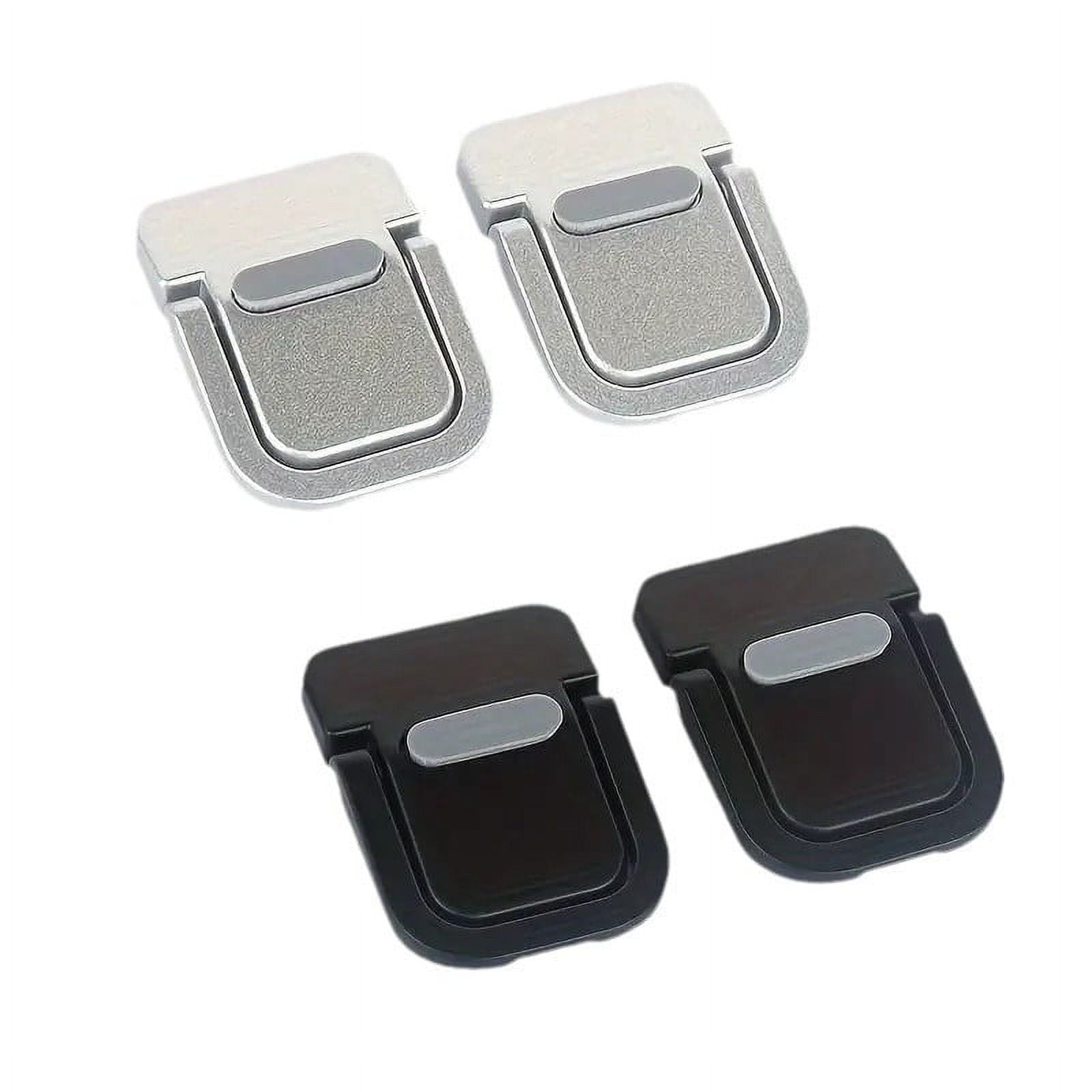 2 Pairs Small Portable Laptop Riser Stand for Desk Invisible Metal ...