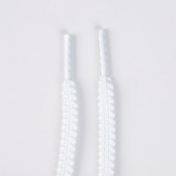 2 Pairs Solid Flat Shoe Laces: Wheat Ears Thick Shoelaces for Sneakers - 47 inch / 120CM