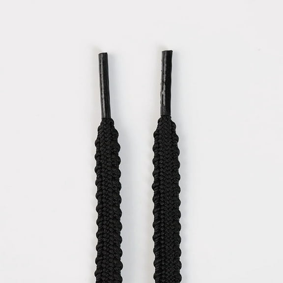 2 Pairs Solid Flat Shoe Laces: Wheat Ears Thick Shoelaces for Sneakers - 47 inch / 120CM