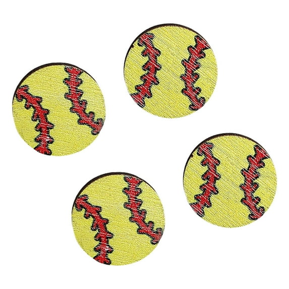 2 Pairs Sports Earrings Women Baseball Volleyball Football Basketball Light Style C