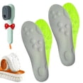 thumbnail image 1 of 2 Pairs Steppers Insoles for Men Women, Stepprs Breathable Soft Memory Foam Orthopedic Massage Insoles, 1 of 8