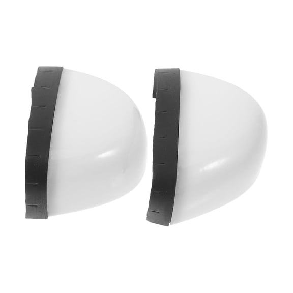 2 Pairs Toe Guards Shoe Cover Protector Plastic Material for Construction Workers and Visitors