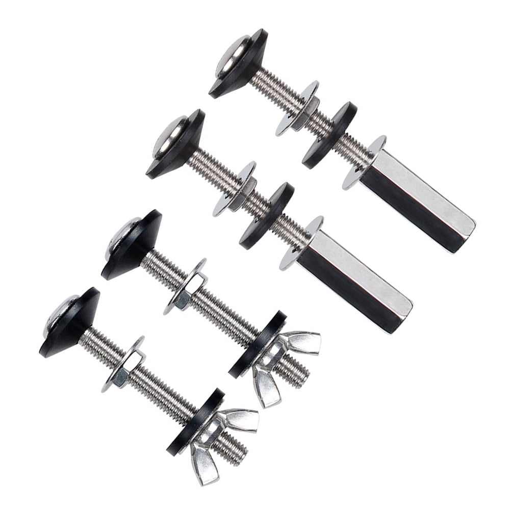 2 Pairs Toilet Repair Screw Closestool Fixing Screws Toilet Seat