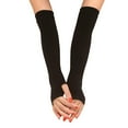 thumbnail image 1 of 2 Pairs UV Protection Cooling Arm Sleeves, Women's Arm Warmers Long Fingerless Gloves, 1 of 3