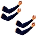 thumbnail image 1 of 2 Pairs UV Protection Cooling Arm Sleeves for Men and Women UPF 50 Sun Sleeve, 1 of 6