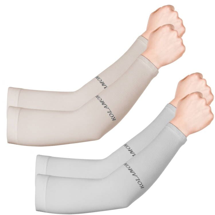 2 Pairs UV Sun Protection Arm Sleeves, UPF 50 Sports Cooling Arm