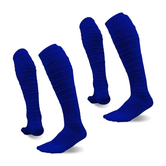 TELOLY Pairs Ultra Long Over Knee Scrunch Socks Soccer Socks Thicken Breathable For Baseball