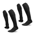 thumbnail image 1 of 2 Pairs Ultra Long Over Knee Scrunch Socks Soccer Socks Thicken Breathable For Baseball Softball Football, 1 of 4