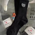 thumbnail image 1 of 2 Pairs Unisex Human Crew Socks Made Breathable Comfort Causal Athletic Socks, 1 of 9