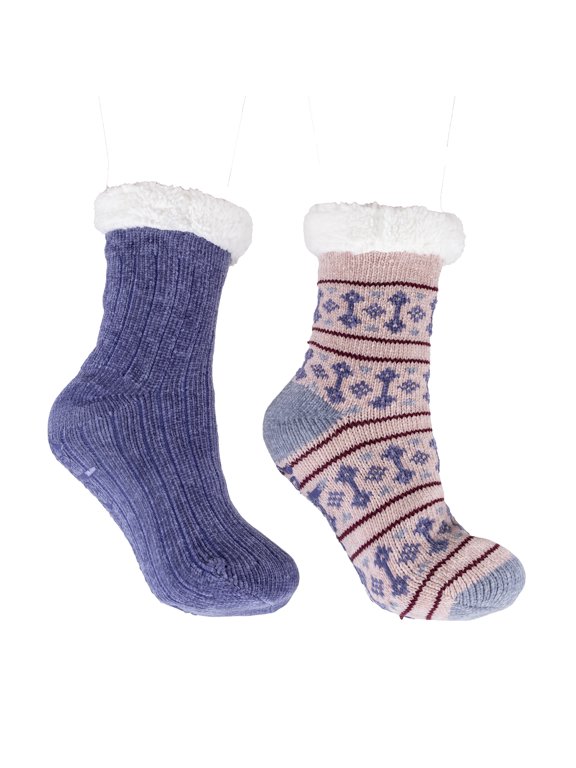 2 Pairs Velvet Rose Socks, Shea Butter and Rose Infused | Rose