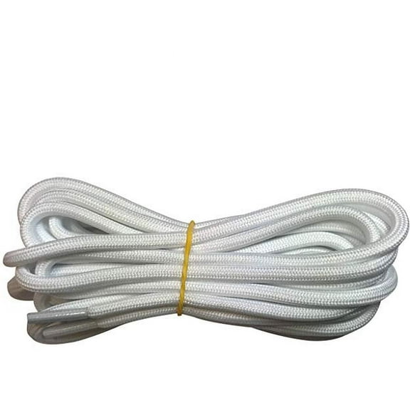 2 Pairs White Round Boot Laces Shoelaces for Hiking Work Military Motorcycle Boots 36 39 40 48 54 60 63 72 Inches