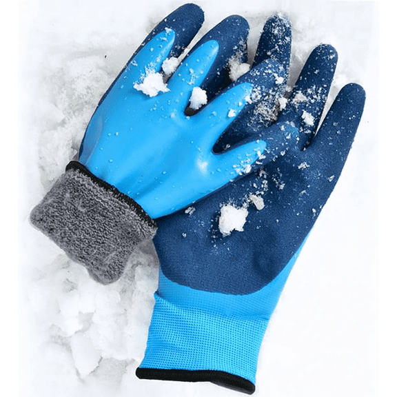 2 Pairs Winter Work Gloves for Men and Women, Freezer Gloves for Work Below Zero, Thermal Insulated, Super Grip