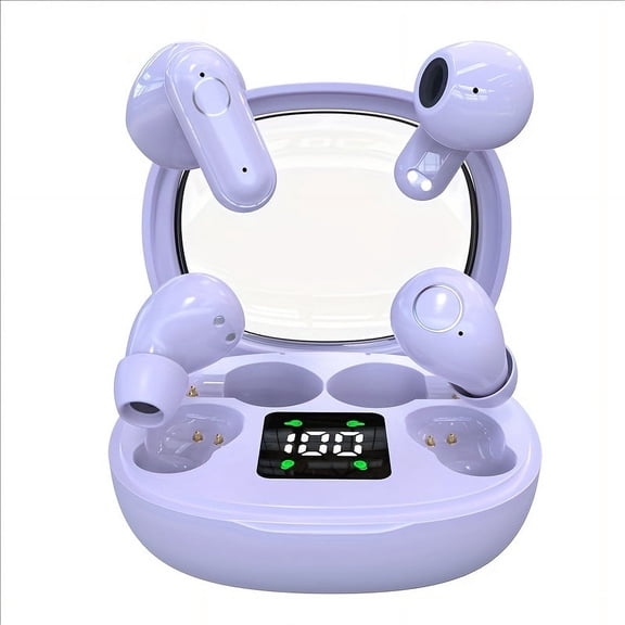 2 Pairs Wireless Earbuds 4 Seasons Set, Single Compartment Bluetooth 5.3 In-Ear Headphones, 30H Playtime, HD Call/Mini Design for Sleeping, Sports, Office, 3 Color Options