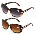 thumbnail image 1 of 2 Pairs Women Bifocal Reading Sunglasses Outdoor Reader Glasses Leopard Bi-Focals +3.50, 1 of 3