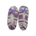 thumbnail image 1 of 2 Pairs Women's Non Slip Grip Winter Fuzzy Slip On House Slippers Fleece Warm (Shape, L/XL), 1 of 8