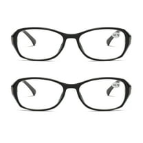2 Pairs Womens Ladies Blue Light Blocking Reading Glasses Readers for Reading Paper work  0.75