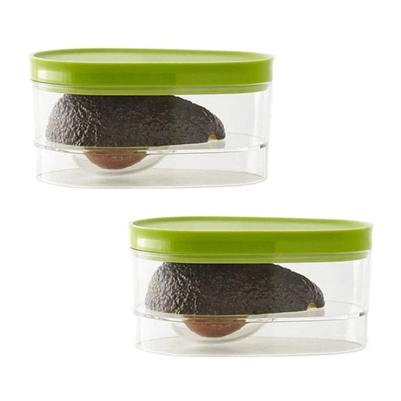 2 Pack Avocado Storage, Avocado Keeper, Avocado Saver Holder, Avocado Container to Keep Your Avocados for Days