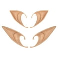 thumbnail image 1 of 2 Pairs of Big and Small Role Playing Fairy Ears, Halloween Anime Party Dress Up Vampire Dress Up Latex Elf Ears Party Supplies, 1 of 6
