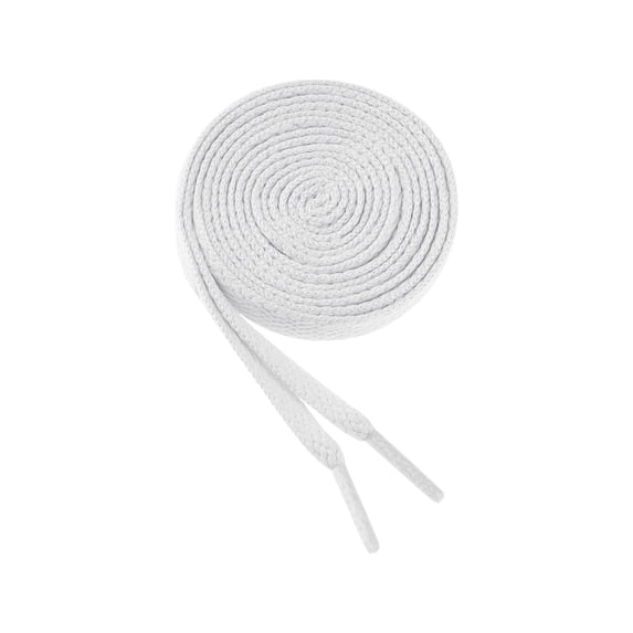 2 Pairs of Flat Shoe Laces for Sneakers and wide Shoelaces for Athletic Running Shoes