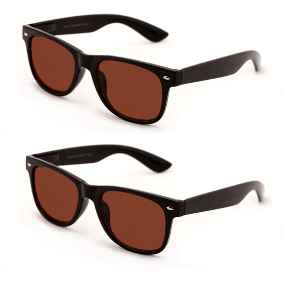 2 Pairs of Outdoor Full Lens Reading Sunglasses - Cool Outdoor Readers For men Or Women