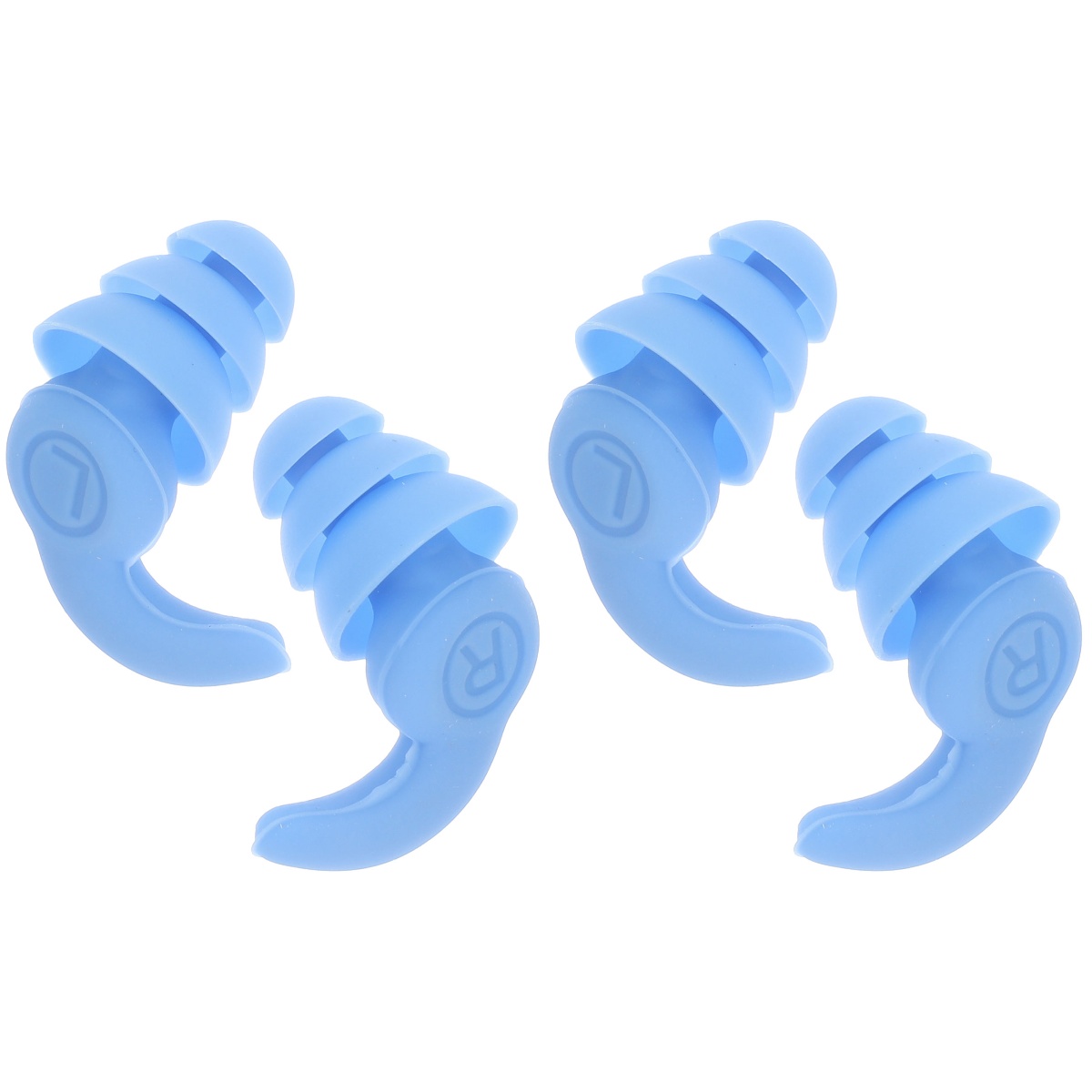 2 Pairs of Sound Proof Ear Plugs Invisible Antisnoring Earplugs