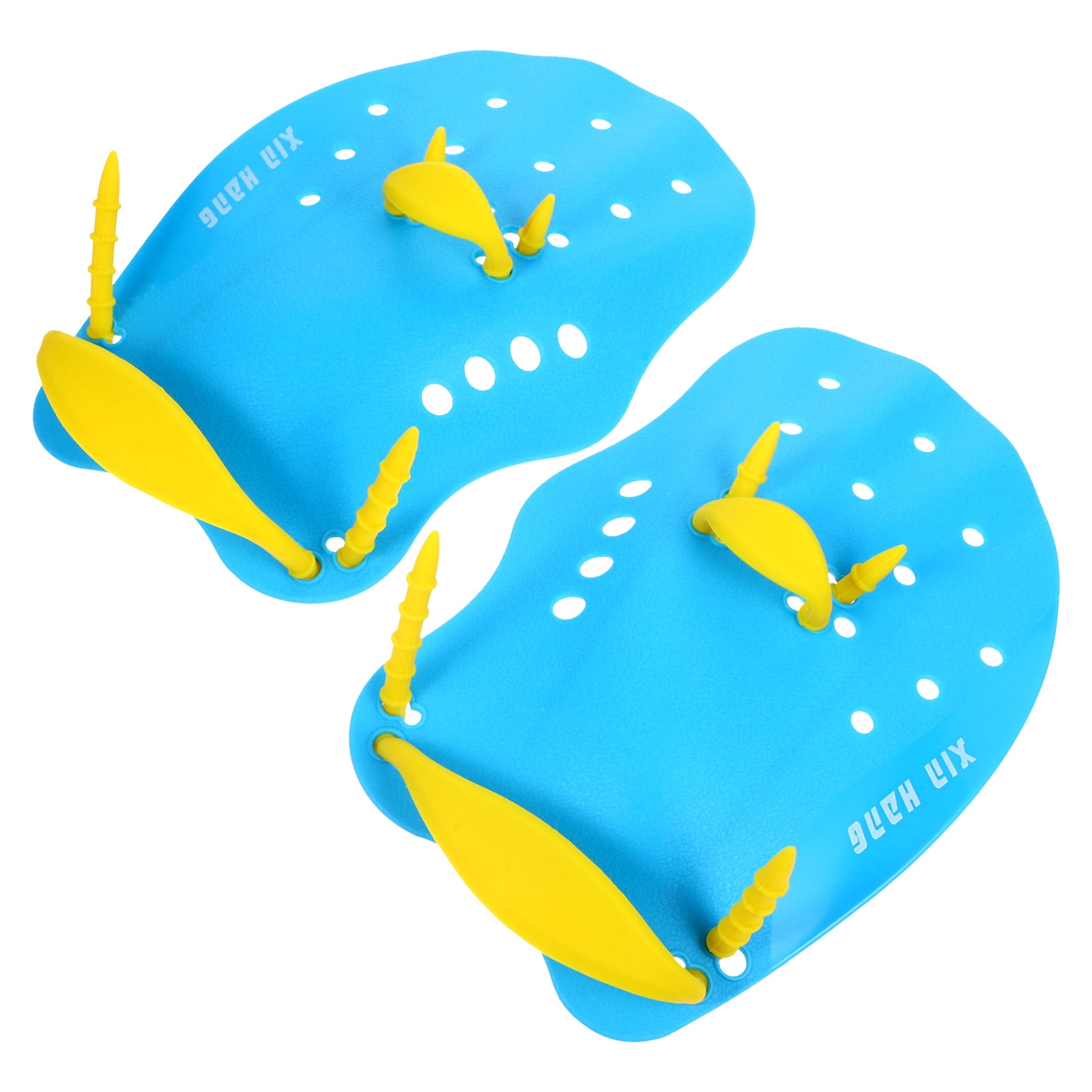 2 Pairs of Training Swim bed Gloves Swim Paddling Palm Swimming