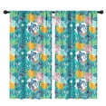 thumbnail image 1 of 2 Panels Cartoon Movie Print Pattern Nursery Curtains for Cartoon Lovers,Boys Girls Kids Cartoon Window Drapes for Living Bedroom Playroom Room Decor Rod Pocket 42x84 Inch, 1 of 5