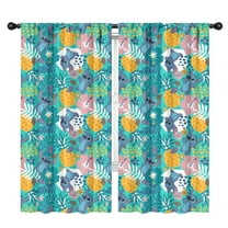 2 Panels Cartoon Movie Print Pattern Nursery Curtains for Cartoon Lovers,Boys Girls Kids Cartoon Window Drapes for Living Bedroom Playroom Room Decor Rod Pocket 42x84 Inch