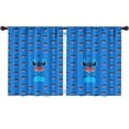 thumbnail image 1 of 2 Panels Cartoon Movie Print Pattern Nursery Curtains for Cartoon Lovers,Boys Girls Kids Cartoon Window Drapes for Living Bedroom Playroom Room Decor Rod Pocket 52x63Inch, 1 of 5