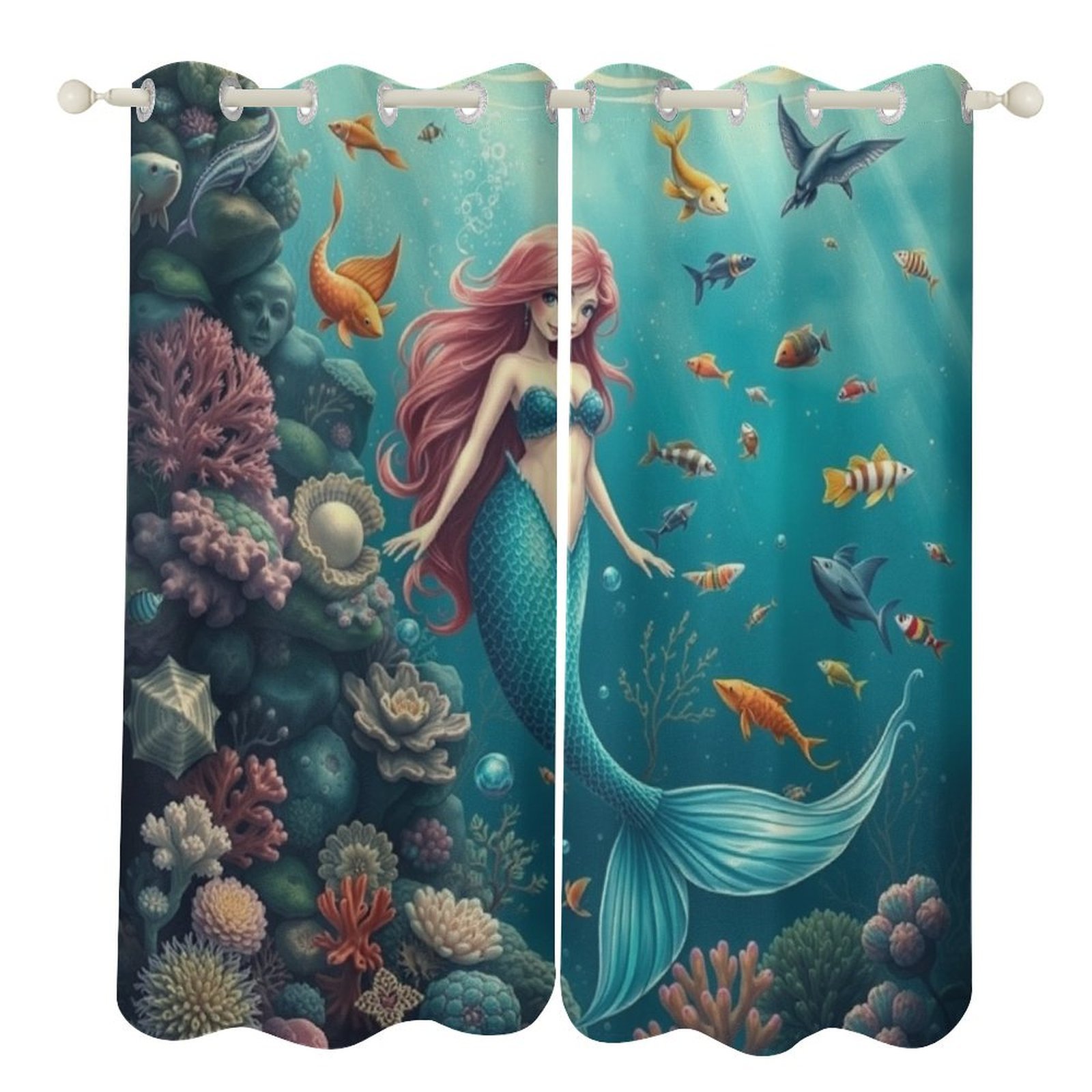 Curtains Mermaid main image 0