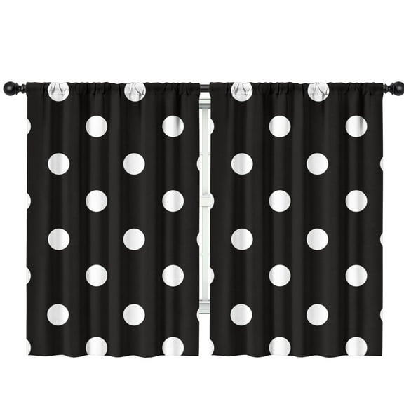 2 Panels Print Pattern Nursery Curtains Boys Girls Kids Window Drapes for Living Bedroom Playroom Room Decor Rod Pocket 42x63Inch