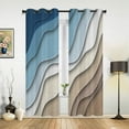 thumbnail image 1 of 2 Panels Sage Green Gray Gradient Curtains for Bedroom Living Room Drapes Kitchen Children's Room Window Curtain Modern Home Decor, 1 of 7