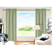 Gorgeous Home Linen Thermal Blackout Window Drapes, 84 L, 2-Pack R64