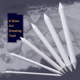 thumbnail image 1 of Under $2 Paper Blending Stump, 6-Pack Blending Stumps, Tortillon Sketch Tools for Artists & Drawing Enthusiasts, Rice Paper Blending Tool, White, by Goohae, 1 of 8
