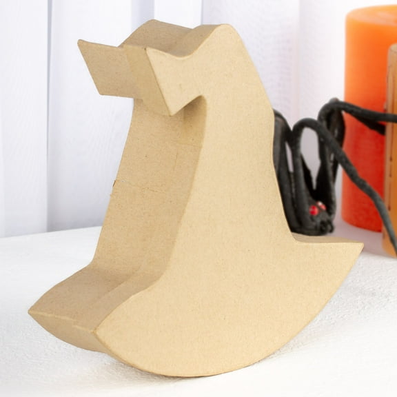 2 Paper Mache Witch Hat Boxes - Ready to Decorate Halloween Dcor