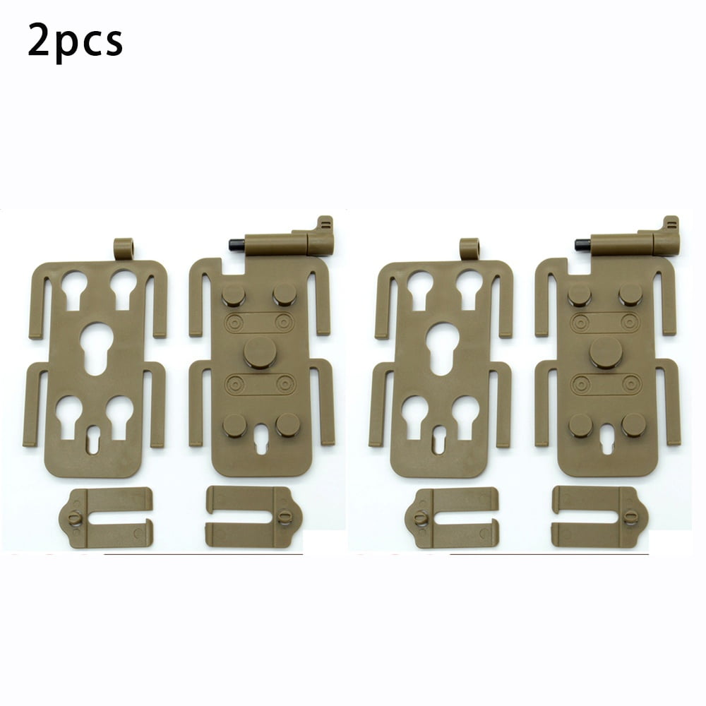 2-Park MOLLE-Compatible Tactical Panel - Heavy-Duty Earth Yellow with 4 ...