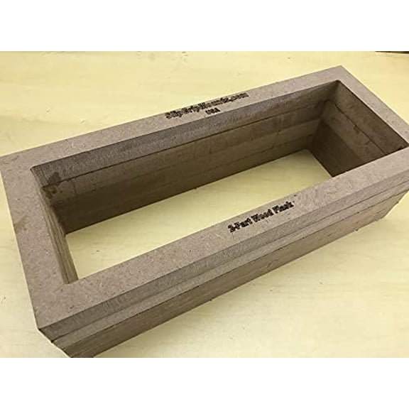 2-Part Foundry Wood Flask Mold for Sand Casting Jewelry Or Craft Making Tool 12"x6"x6"$$Art & Craft